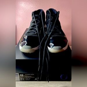 Air Jordan Retro 11 “Space Jam” Shoes 🤍 Black/Concord White